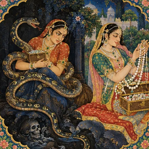 Leela cell 12, Irshya, Envy, in miniature