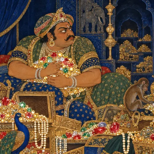 Leela cell 4, Lobha, Greed, in miniature