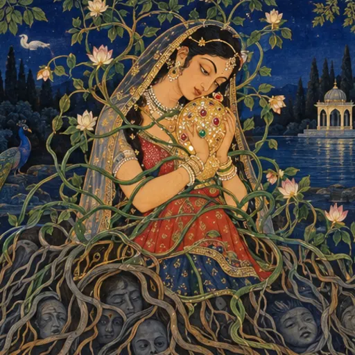 Leela cell 6, Moha, Delusion, in miniature