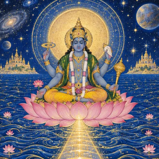 Leela cell 68, Vaikuntha-loka, Cosmic Consciousness, in miniature